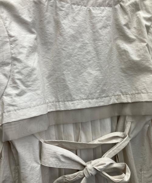 Lallia Mu（ラリア ムー）Lallia Mu (ラリア ムー) トレンチコート アイボリー サイズ:SIZE38 未使用品の古着・服飾アイテム