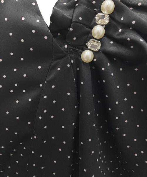 HER LIP TO（ハーリップトゥ）HER LIP TO (ハーリップトゥ) 長袖ワンピース ブラック サイズ:Mの古着・服飾アイテム