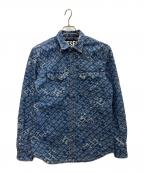 DIESELディーゼル）の古着「デニムシャツ」｜インディゴ