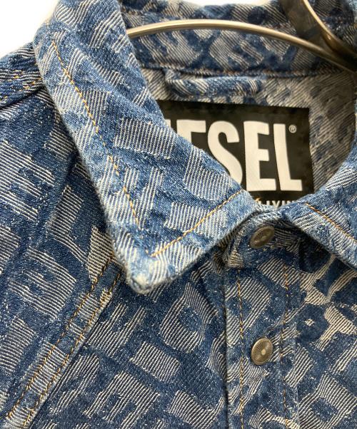 DIESEL（ディーゼル）DIESEL (ディーゼル) デニムシャツ インディゴ サイズ:Sの古着・服飾アイテム
