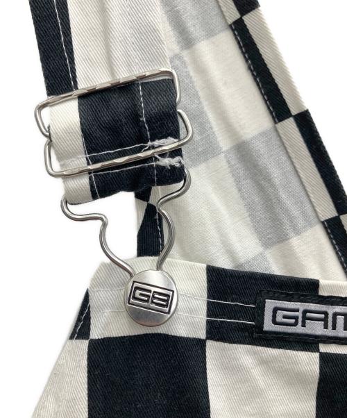 GAMEBIBS（ゲームビブス）GAMEBIBS (ゲームビブス) オーバーオール ブラック×ホワイト サイズ:SIZE Sの古着・服飾アイテム