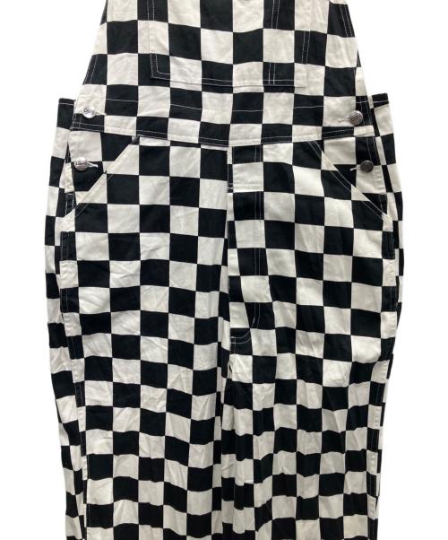 GAMEBIBS（ゲームビブス）GAMEBIBS (ゲームビブス) オーバーオール ブラック×ホワイト サイズ:SIZE Sの古着・服飾アイテム