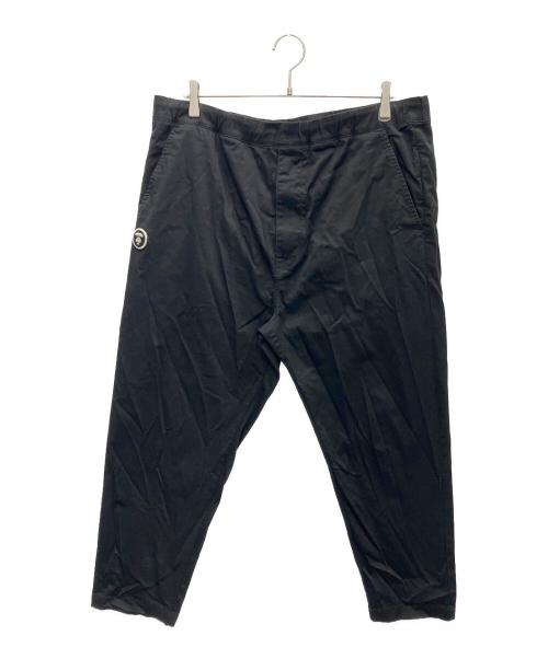 Aape BY A BATHING APE（エーエイプ バイ アベイシングエイプ）Aape BY A BATHING APE (エーエイプ バイ アベイシングエイプ) チノパン ブラック サイズ:XLの古着・服飾アイテム