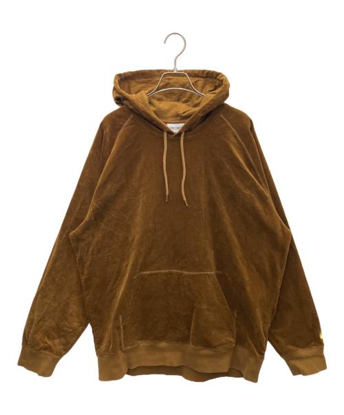 CarHartt（カーハート）CarHartt (カーハート) プルオーバーパーカー ブラウン サイズ:XLの古着・服飾アイテム