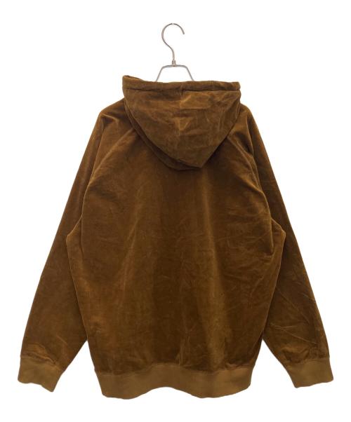 CarHartt（カーハート）CarHartt (カーハート) プルオーバーパーカー ブラウン サイズ:XLの古着・服飾アイテム