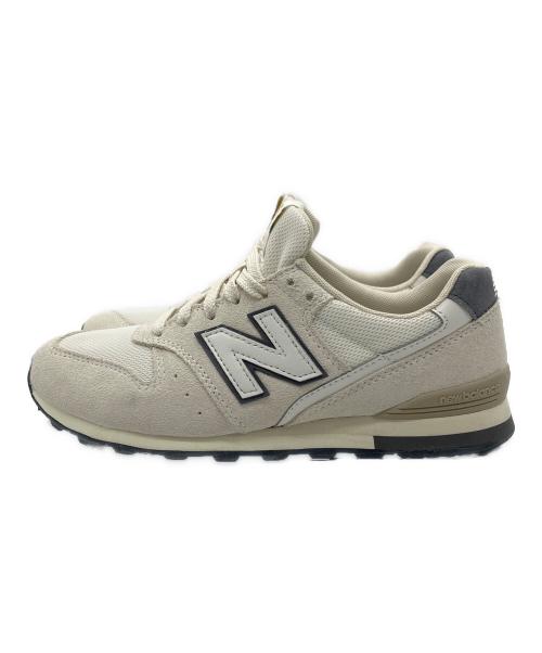 NEW BALANCE（ニューバランス）NEW BALANCE (ニューバランス) ローカットスニーカー アイボリー サイズ:24cmの古着・服飾アイテム