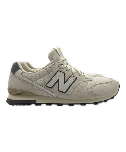 NEW BALANCE（ニューバランス）NEW BALANCE (ニューバランス) ローカットスニーカー アイボリー サイズ:24cmの古着・服飾アイテム