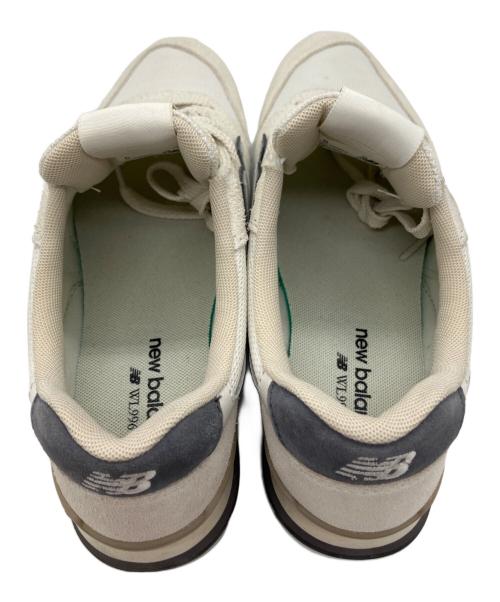 NEW BALANCE（ニューバランス）NEW BALANCE (ニューバランス) ローカットスニーカー アイボリー サイズ:24cmの古着・服飾アイテム