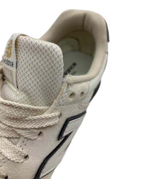 NEW BALANCE（ニューバランス）NEW BALANCE (ニューバランス) ローカットスニーカー アイボリー サイズ:24cmの古着・服飾アイテム