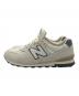 NEW BALANCE (ニューバランス) ローカットスニーカー アイボリー サイズ:24cm：6000円