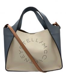 STELLA McCARTNEY（ステラマッカートニー）の古着「2WAYバッグ」｜ホワイト×ブルー