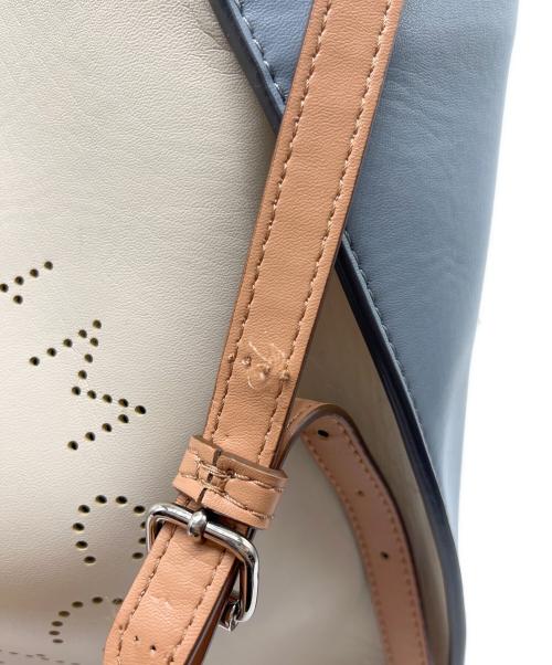 STELLA McCARTNEY（ステラマッカートニー）STELLA McCARTNEY (ステラマッカートニー) 2WAYバッグ ホワイト×ブルーの古着・服飾アイテム