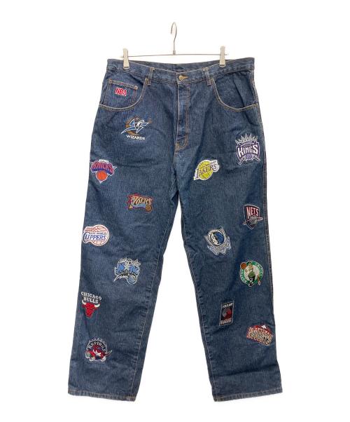 UNK NBA（アンクエヌビーエー）UNK NBA (アンクエヌビーエー) デニムパンツ インディゴ サイズ:SIZE40の古着・服飾アイテム