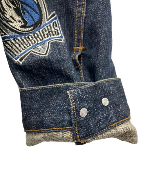 UNK NBA（アンクエヌビーエー）UNK NBA (アンクエヌビーエー) デニムジャケット インディゴ サイズ:XXLの古着・服飾アイテム