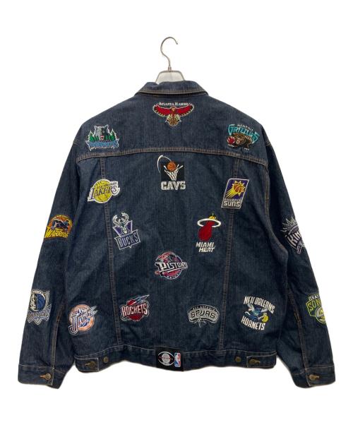 UNK NBA（アンクエヌビーエー）UNK NBA (アンクエヌビーエー) デニムジャケット インディゴ サイズ:XXLの古着・服飾アイテム