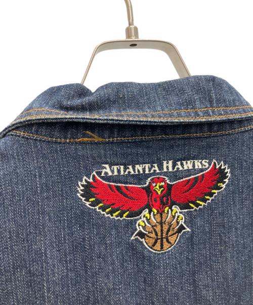 UNK NBA（アンクエヌビーエー）UNK NBA (アンクエヌビーエー) デニムジャケット インディゴ サイズ:XXLの古着・服飾アイテム