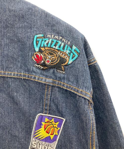 UNK NBA（アンクエヌビーエー）UNK NBA (アンクエヌビーエー) デニムジャケット インディゴ サイズ:XXLの古着・服飾アイテム