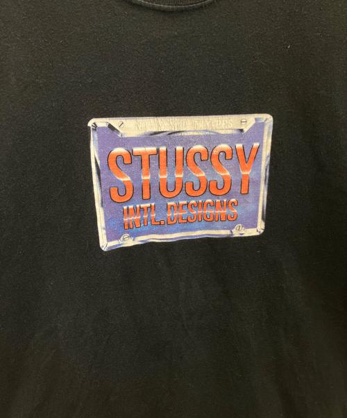 stussy（ステューシー）stussy (ステューシー) 半袖Tシャツ ブラック サイズ:XLの古着・服飾アイテム