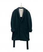 ALLEGEアレッジ）の古着「ガウンコート」｜グリーン
