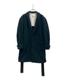 ALLEGE（アレッジ）の古着「ガウンコート」｜グリーン