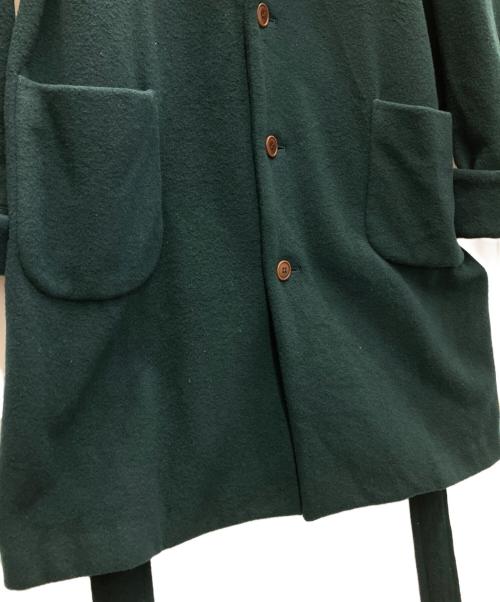 ALLEGE（アレッジ）ALLEGE (アレッジ) ガウンコート グリーン サイズ:SIZE1の古着・服飾アイテム