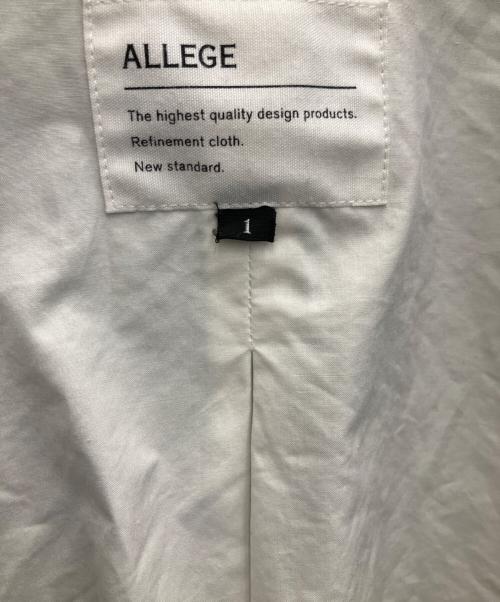 ALLEGE（アレッジ）ALLEGE (アレッジ) ガウンコート グリーン サイズ:SIZE1の古着・服飾アイテム