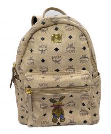 MCM（エムシーエム）の古着「リュック」｜ベージュ