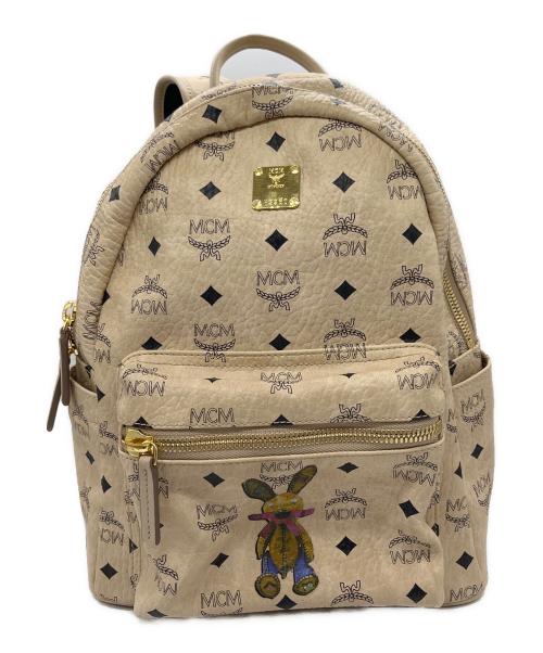 MCM（エムシーエム）MCM (エムシーエム) リュック ベージュの古着・服飾アイテム