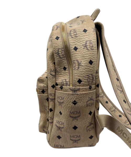 MCM（エムシーエム）MCM (エムシーエム) リュック ベージュの古着・服飾アイテム