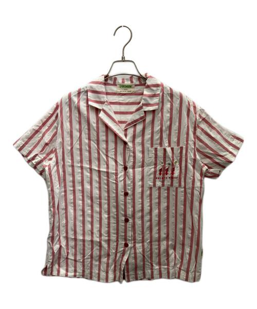 gelato pique（ジェラートピケ）gelato pique (ジェラートピケ) PIKMIN 半袖シャツ レッド サイズ:SIZEFREEの古着・服飾アイテム