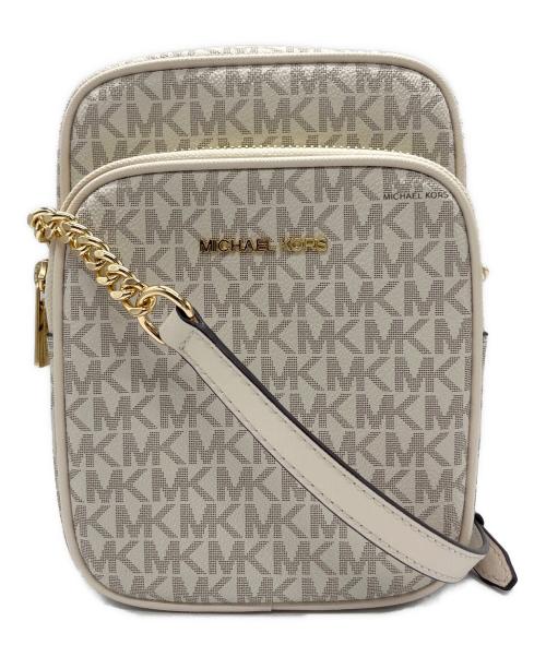 MICHAEL KORS（マイケル・コース）MICHAEL KORS (マイケル・コース) ショルダーバッグ アイボリーの古着・服飾アイテム