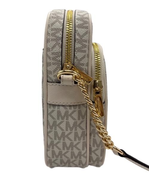 MICHAEL KORS（マイケル・コース）MICHAEL KORS (マイケル・コース) ショルダーバッグ アイボリーの古着・服飾アイテム