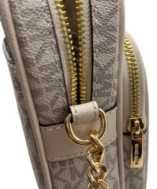 MICHAEL KORS（マイケル・コース）MICHAEL KORS (マイケル・コース) ショルダーバッグ アイボリーの古着・服飾アイテム