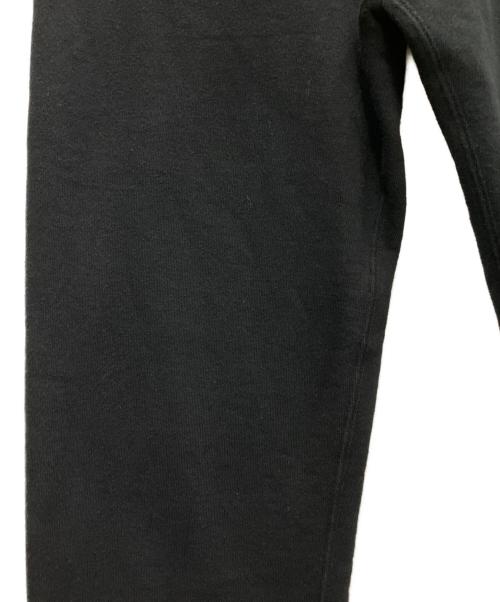 CLANE（クラネ）CLANE (クラネ) コクーンシルエットスウェットパンツ ブラック サイズ:SIZE 1の古着・服飾アイテム