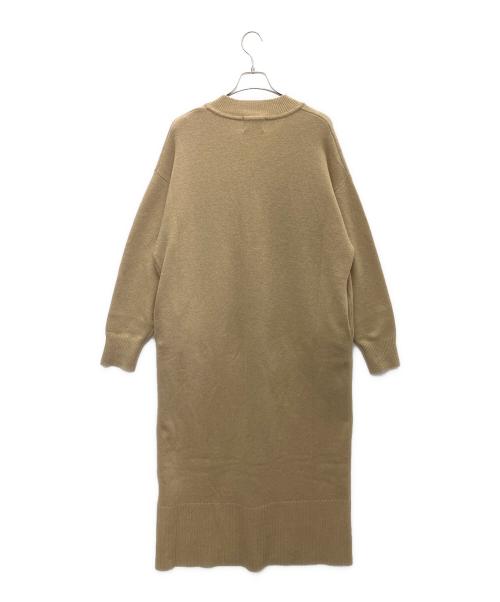 CLANE（クラネ）CLANE (クラネ) ニットワンピース ベージュ サイズ:SIZE1の古着・服飾アイテム