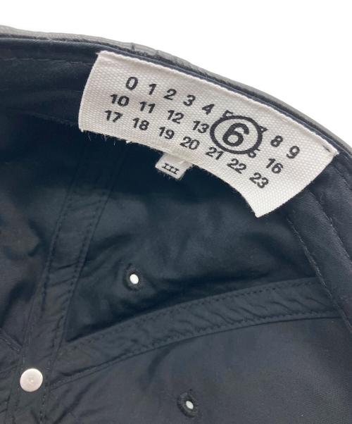 Maison Margiela（メゾンマルジェラ）Maison Margiela (メゾンマルジェラ) キャップ ブラックの古着・服飾アイテム