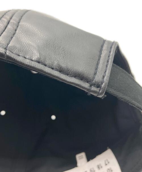 Maison Margiela（メゾンマルジェラ）Maison Margiela (メゾンマルジェラ) キャップ ブラックの古着・服飾アイテム