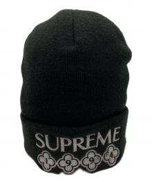 SUPREME（シュプリーム）の古着「ニット帽」｜ブラック