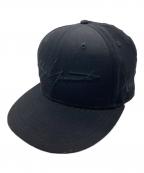 New Era×YOHJI YAMAMOTOニューエラ×ヨウジヤマモト）の古着「キャップ」｜ブラック