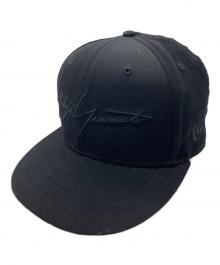New Era×YOHJI YAMAMOTO（ニューエラ×ヨウジヤマモト）の古着「キャップ」｜ブラック