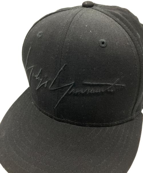 New Era（ニューエラ）New Era (ニューエラ) YOHJI YAMAMOTO (ヨウジヤマモト) キャップ ブラックの古着・服飾アイテム