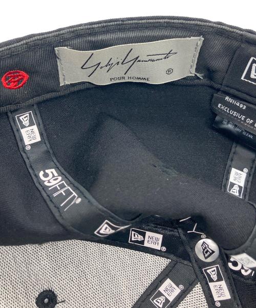 New Era（ニューエラ）New Era (ニューエラ) YOHJI YAMAMOTO (ヨウジヤマモト) キャップ ブラックの古着・服飾アイテム