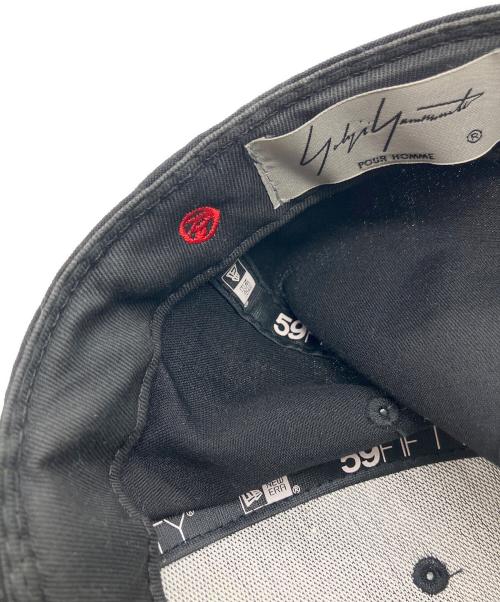 New Era（ニューエラ）New Era (ニューエラ) YOHJI YAMAMOTO (ヨウジヤマモト) キャップ ブラックの古着・服飾アイテム