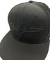 中古・古着 New Era (ニューエラ) YOHJI YAMAMOTO (ヨウジヤマモト) キャップ ブラック：6000円