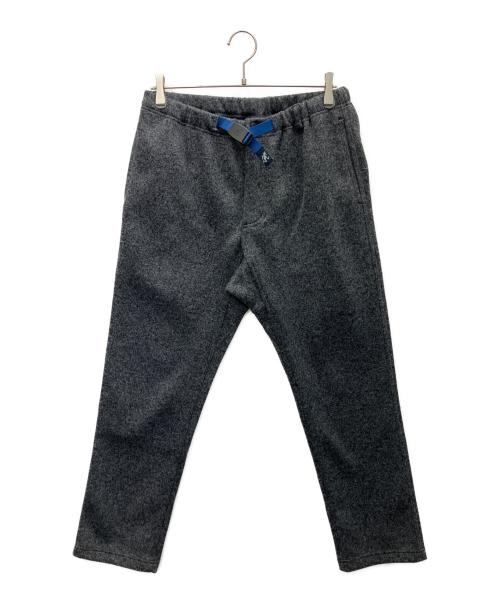 BEAMS（ビームス）BEAMS (ビームス) GRAMICCI (グラミチ) ボンディングニットフリースナローパンツ グレー サイズ:Lの古着・服飾アイテム