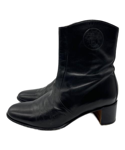 HERMES（エルメス）HERMES (エルメス) サイドジップブーツ ブラック サイズ:SIZE 35の古着・服飾アイテム
