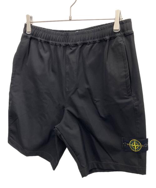 STONE ISLAND（ストーンアイランド）STONE ISLAND (ストーンアイランド) ショートパンツ ブラック サイズ:Mの古着・服飾アイテム