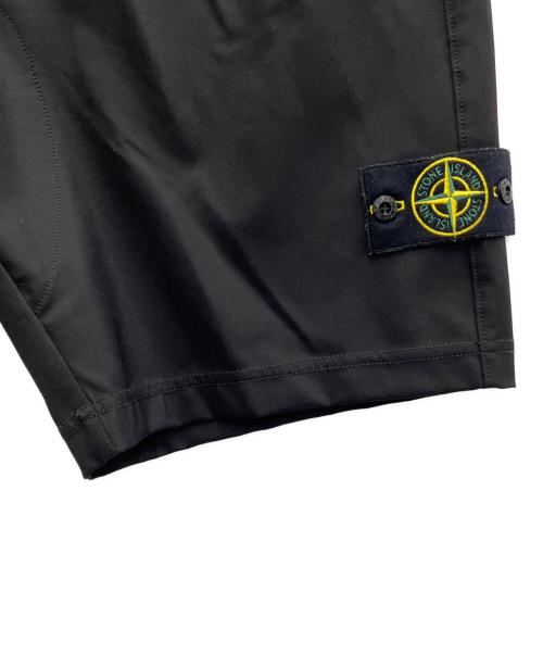 STONE ISLAND（ストーンアイランド）STONE ISLAND (ストーンアイランド) ショートパンツ ブラック サイズ:Mの古着・服飾アイテム