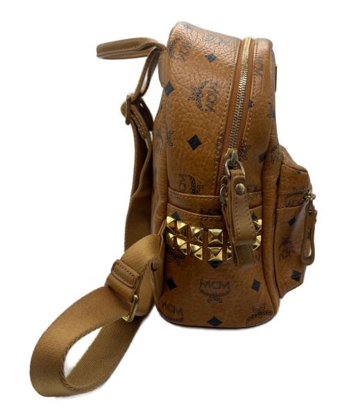 MCM（エムシーエム）MCM (エムシーエム) リュック キャメルの古着・服飾アイテム