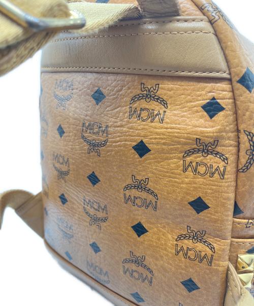 MCM（エムシーエム）MCM (エムシーエム) リュック キャメルの古着・服飾アイテム